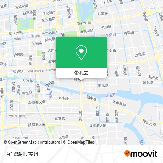 台冠鸡排地图