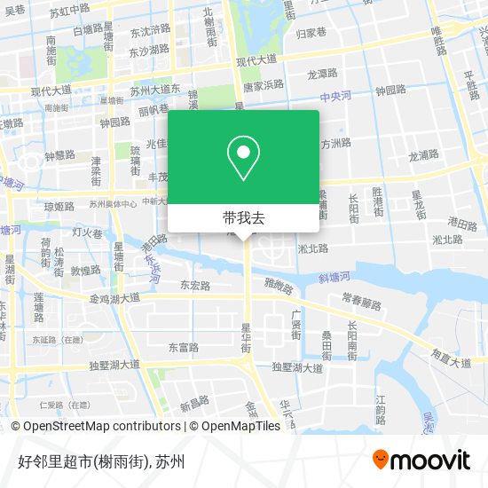 好邻里超市(榭雨街)地图