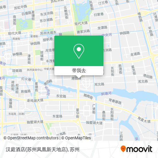 汉庭酒店(苏州凤凰新天地店)地图