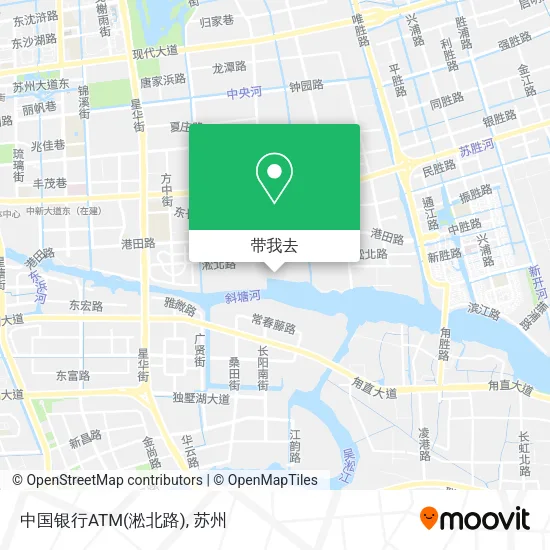 中国银行ATM(淞北路)地图