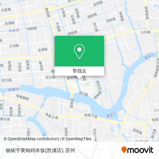 杨铭宇黄焖鸡米饭(胜浦店)地图