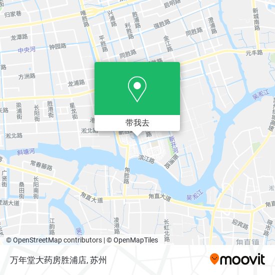 万年堂大药房胜浦店地图