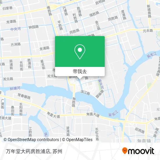 万年堂大药房胜浦店地图
