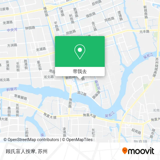 顾氏盲人按摩地图