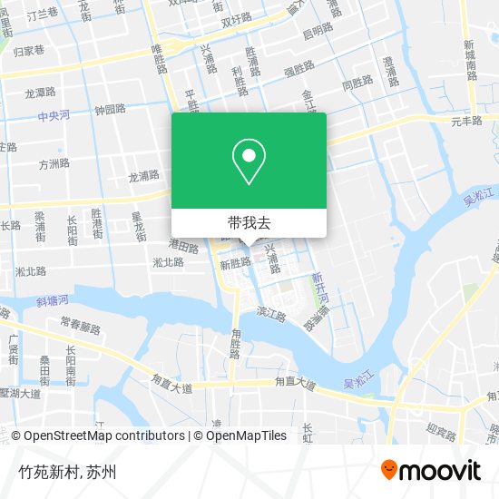 竹苑新村地图