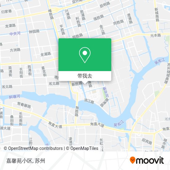 嘉馨苑小区地图