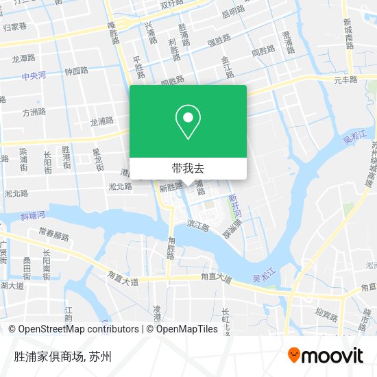 胜浦家俱商场地图