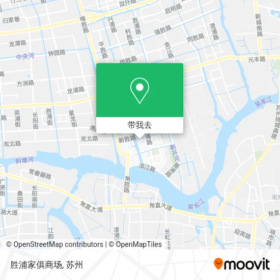 胜浦家俱商场地图
