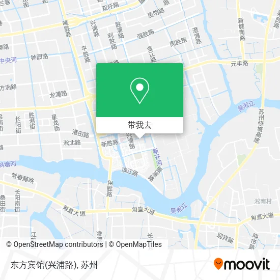 东方宾馆(兴浦路)地图