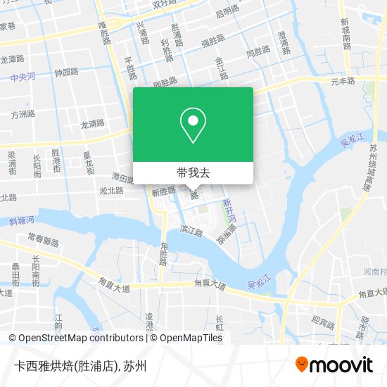 卡西雅烘焙(胜浦店)地图