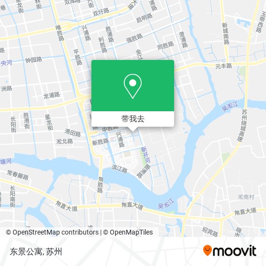 东景公寓地图