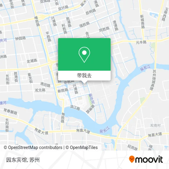 园东宾馆地图