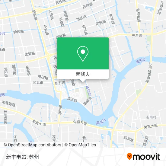 新丰电器地图
