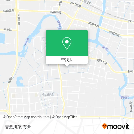 善烹川菜地图