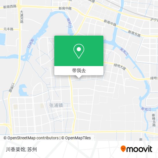 川香菜馆地图