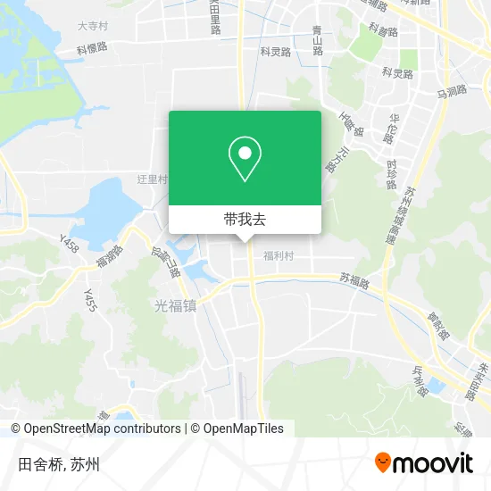 田舍桥地图