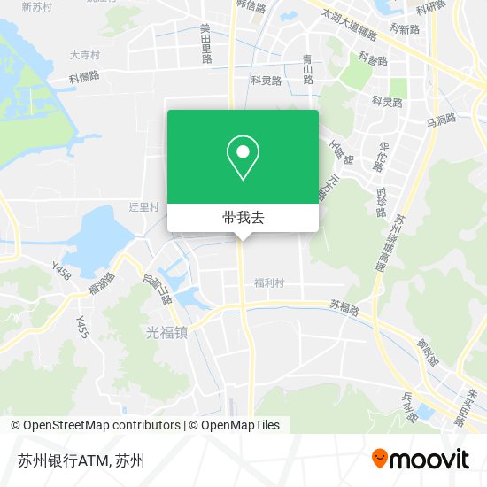 苏州银行ATM地图