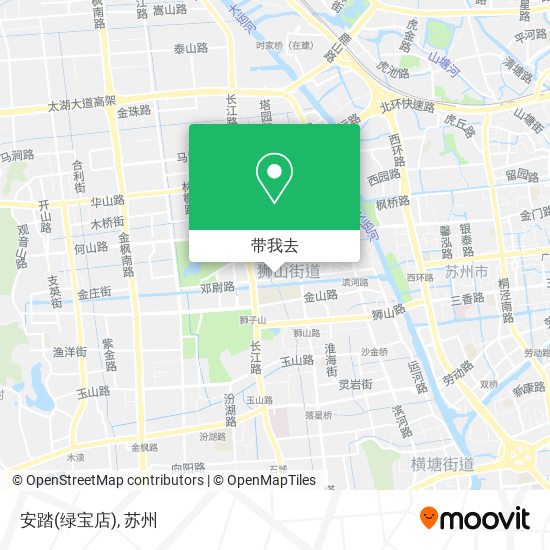 安踏(绿宝店)地图