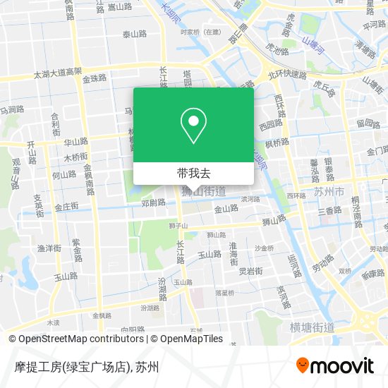 摩提工房(绿宝广场店)地图