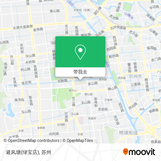 避风塘(绿宝店)地图