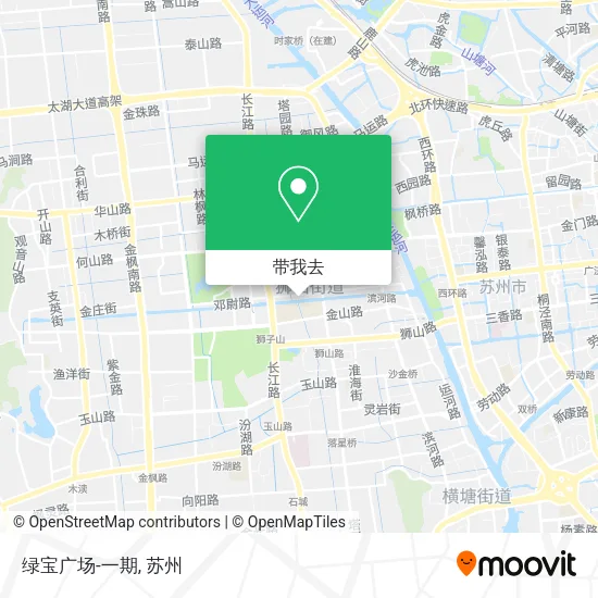绿宝广场-一期地图