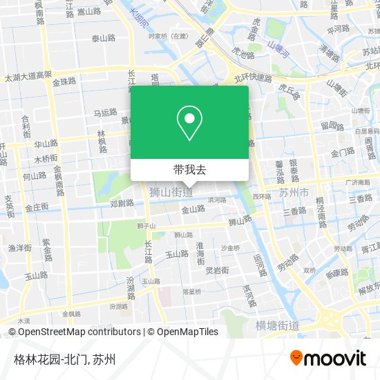 格林花园-北门地图