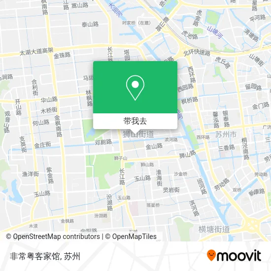 非常粤客家馆地图