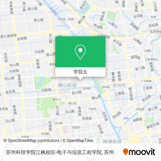 苏州科技学院江枫校区-电子与信息工程学院地图