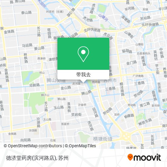 德济堂药房(滨河路店)地图