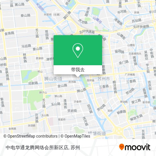中电华通龙腾网络会所新区店地图