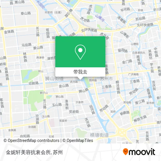 金妮轩美容抗衰会所地图