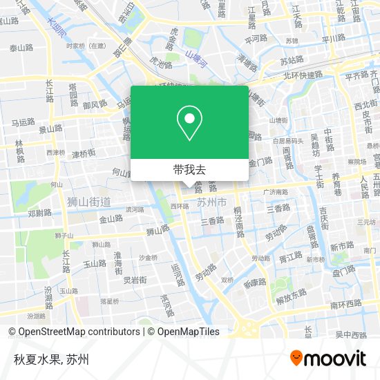 秋夏水果地图