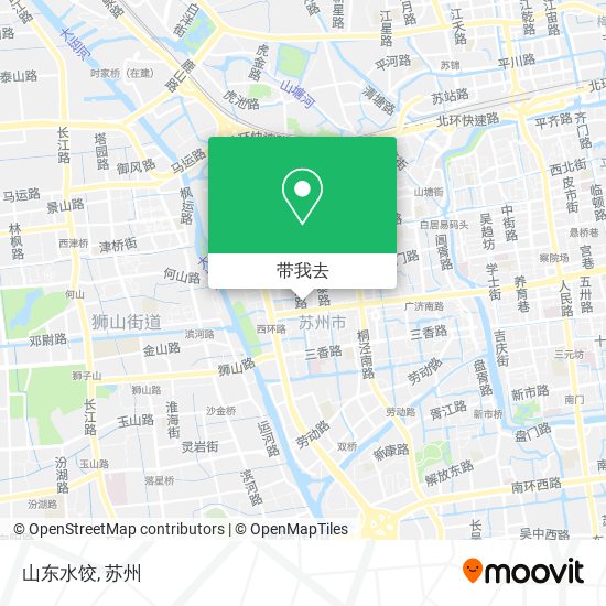 山东水饺地图