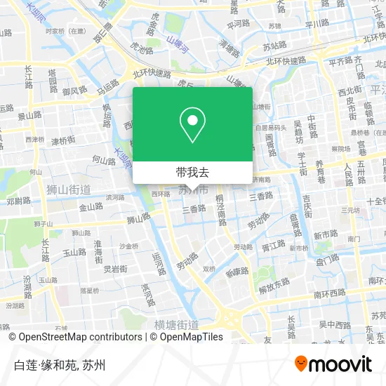 白莲·缘和苑地图