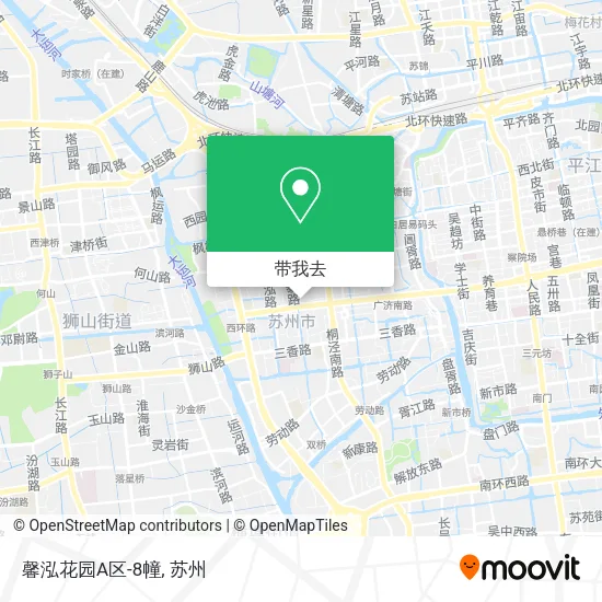 馨泓花园A区-8幢地图