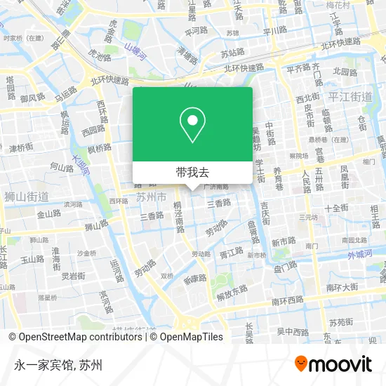 永一家宾馆地图