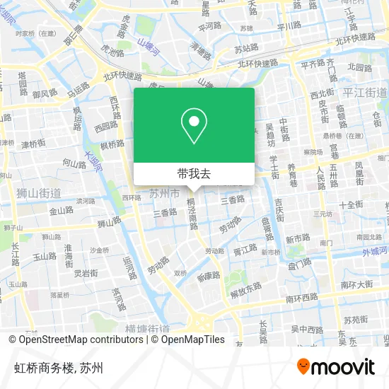 虹桥商务楼地图