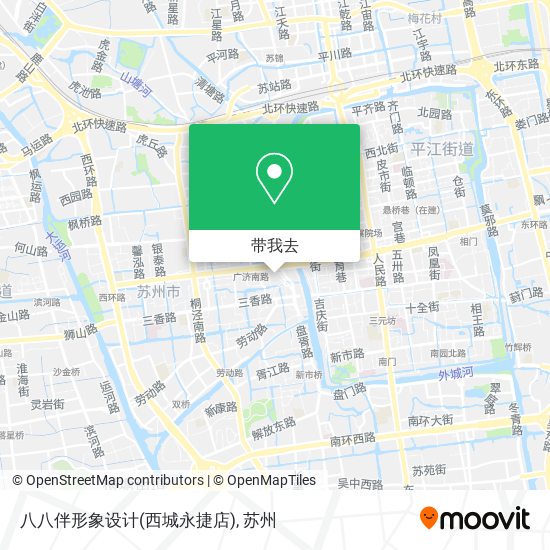 八八伴形象设计(西城永捷店)地图