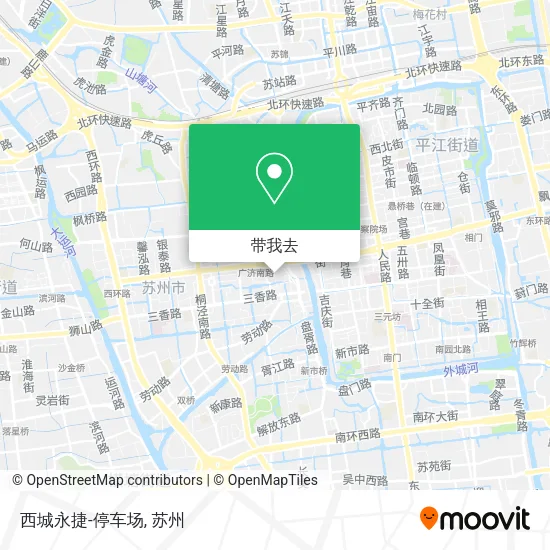 西城永捷-停车场地图