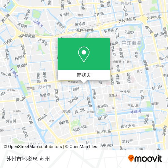 苏州市地税局地图