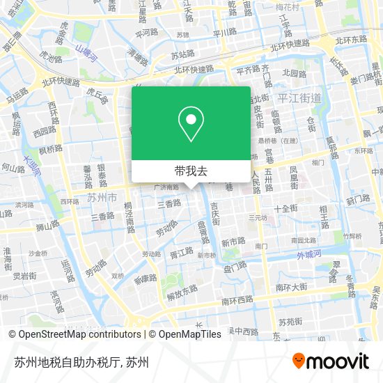 苏州地税自助办税厅地图
