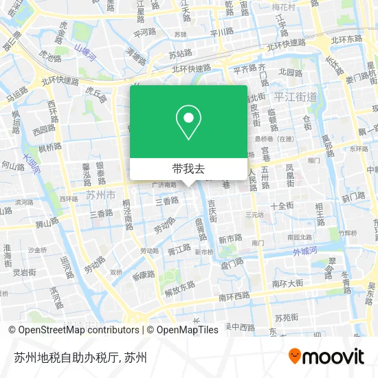 苏州地税自助办税厅地图