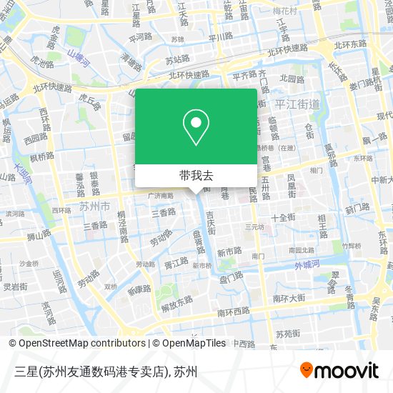 三星(苏州友通数码港专卖店)地图