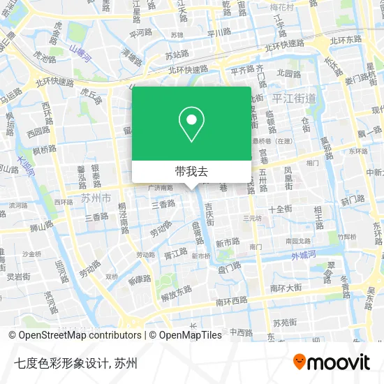 七度色彩形象设计地图