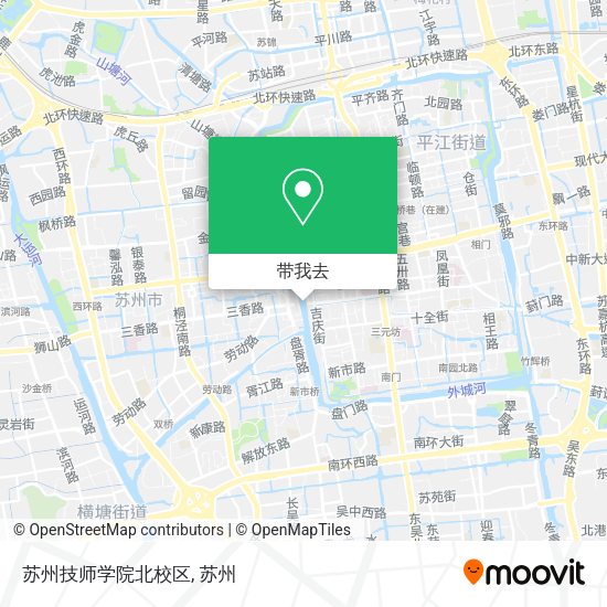 苏州技师学院北校区地图