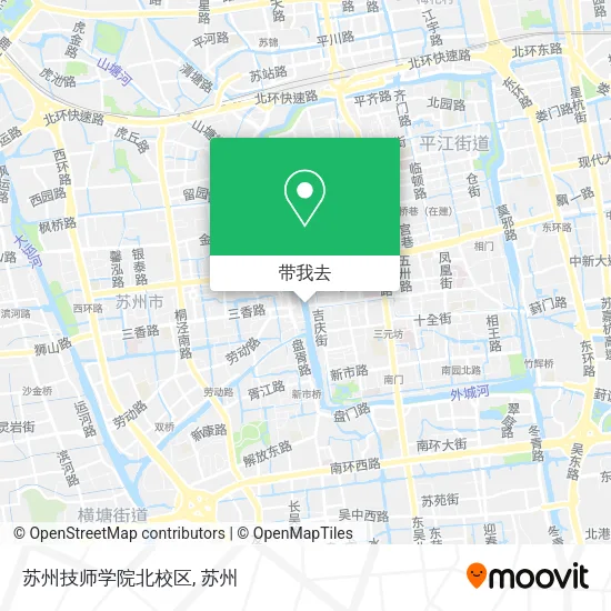 苏州技师学院北校区地图