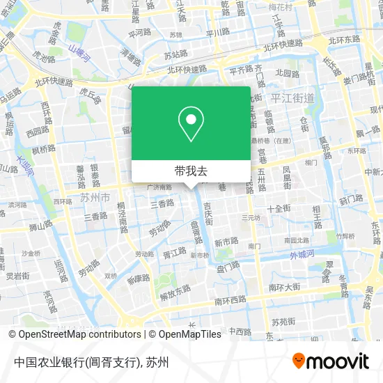 中国农业银行(阊胥支行)地图