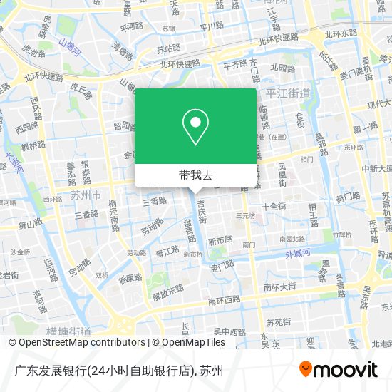 广东发展银行(24小时自助银行店)地图