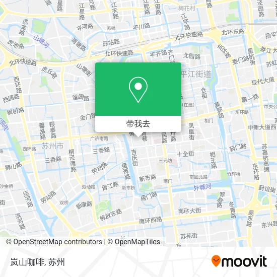 岚山咖啡地图