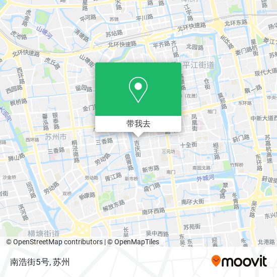 南浩街5号地图